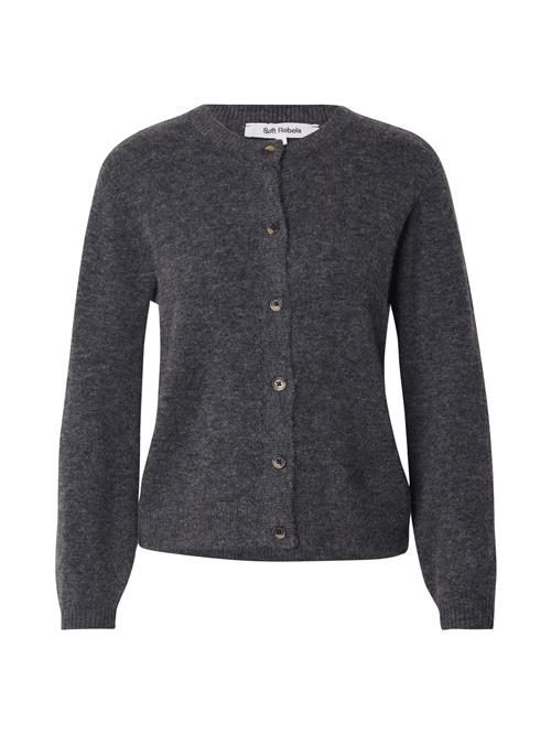 Soft Rebels Cardigan 'Allison'  mørkegrå