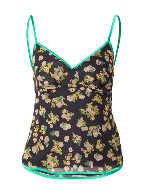 TOPSHOP Overdel  gul / lilla / sort / hvid
