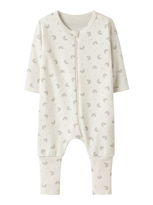 NAME IT Nattøj  creme / royalblå / brokade / lysviolet