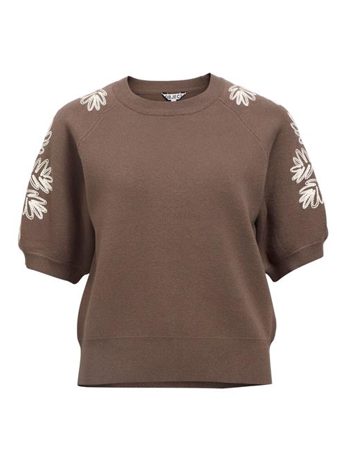 OBJECT Pullover 'OBJRashia'  brun / hvid
