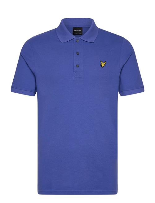 Plain Polo Shirt Lyle & Scott Blue