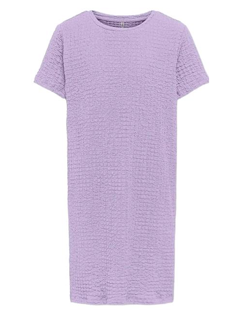 Koglumi S/S O-Neck Dress Jrs Kids Only Purple