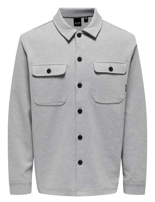 Onsnewkodyl Overshirt Sweat Noos ONLY & SONS Grey
