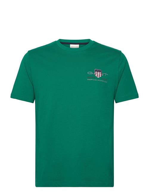 Reg Archive Shield Emb Ss T-Shirt GANT Green