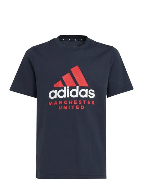 Mufc Kids Tee Adidas Performance Grey