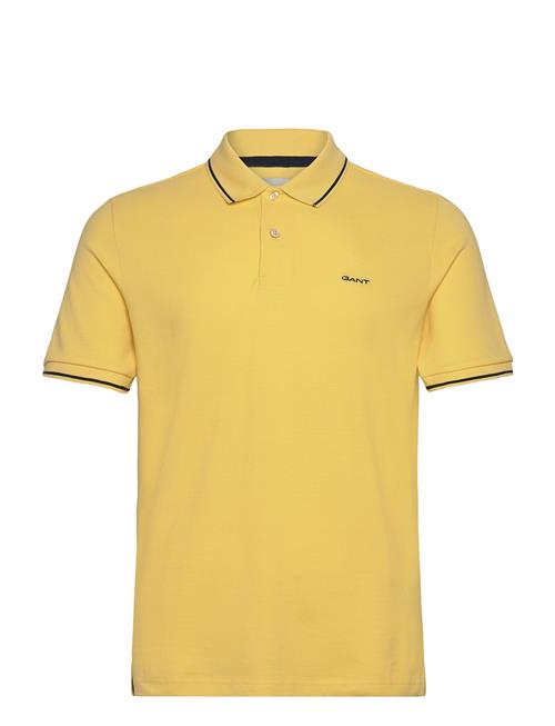 Tipping Ss Pique Polo GANT Yellow
