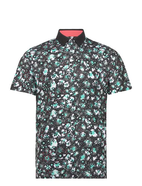 Cloudspun Abstract Camo Polo PUMA Golf Black
