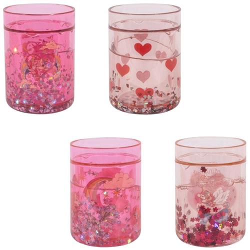 Konges Sløjd 4-pak Glitterkopper Pink Mix One Size      kvinde
