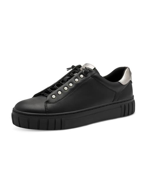 MARCO TOZZI Sneaker low  sort / sølv