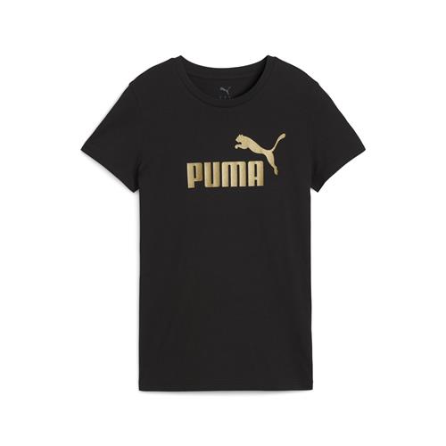 Se PUMA Funktionsbluse 'ESS No. 1'  guld / sort ved About You