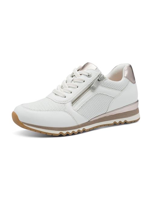 MARCO TOZZI Sneaker low  rosa guld / hvid