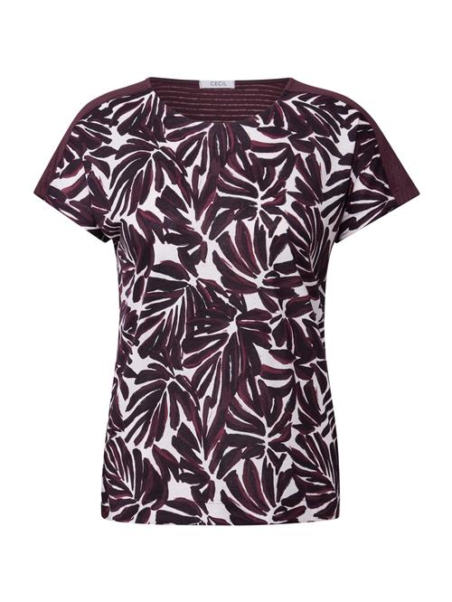 CECIL Shirts  bordeaux / hvid