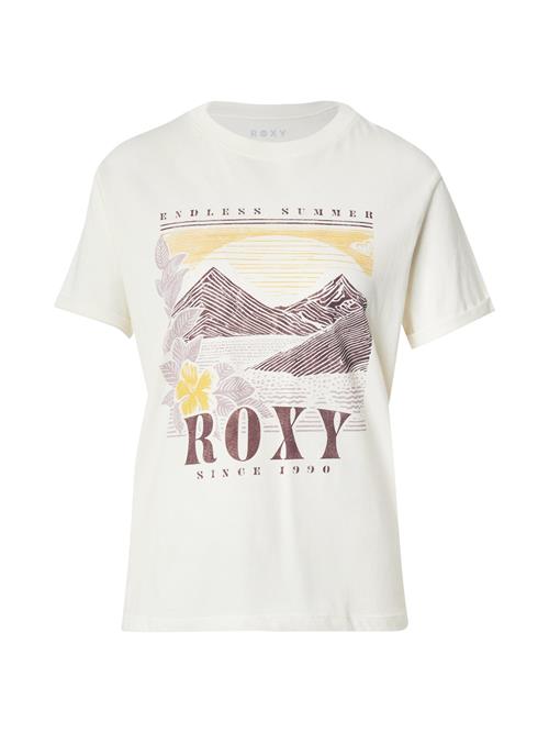 ROXY Shirts 'OCEAN'  elfenben / gul / lilla / cyclam