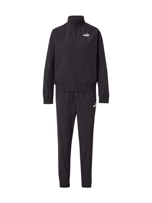 PUMA Træningsdragt  sort / hvid
