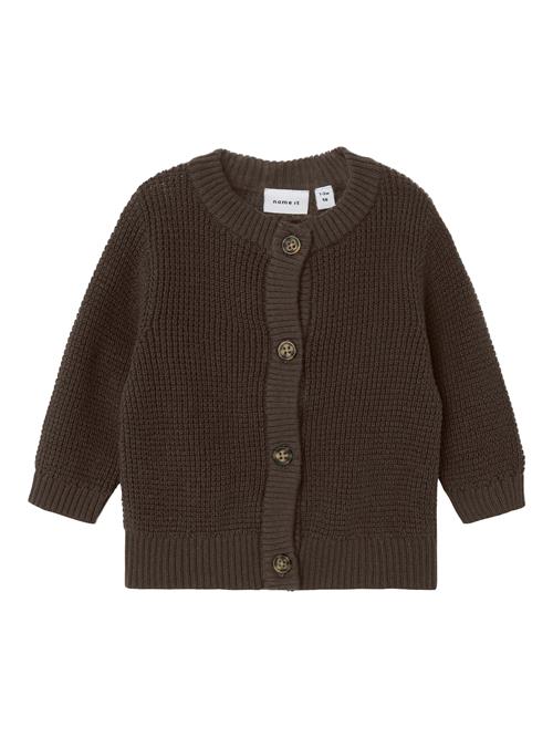 NAME IT Cardigan 'NBNBubba'  mørkebrun