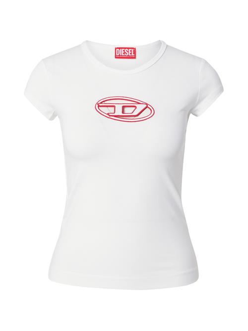 DIESEL Shirts 'T-ANGIE'  rød / hvid