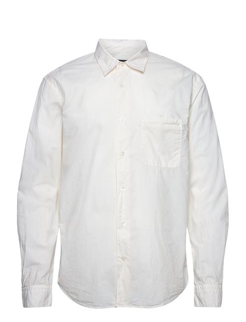 Cotton Poplin Malte Shirt Mads Nørgaard White