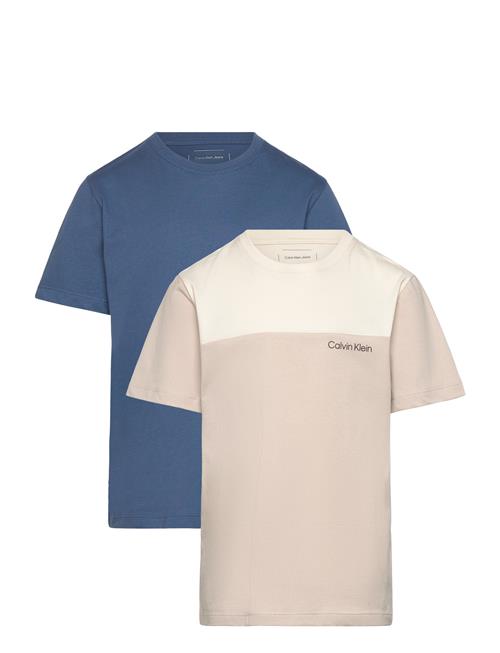 2P Color Block T-Shirt Calvin Klein Blue