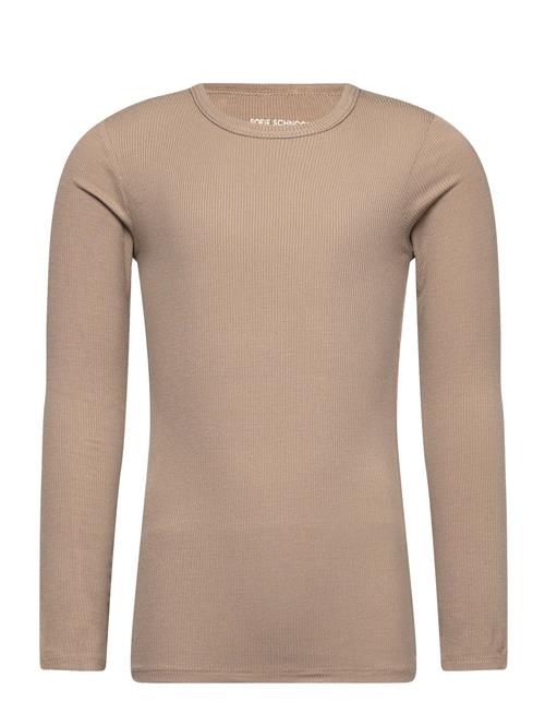 Petriciask T-Shirt Long Sleeve Sofie Schnoor Baby And Kids Beige