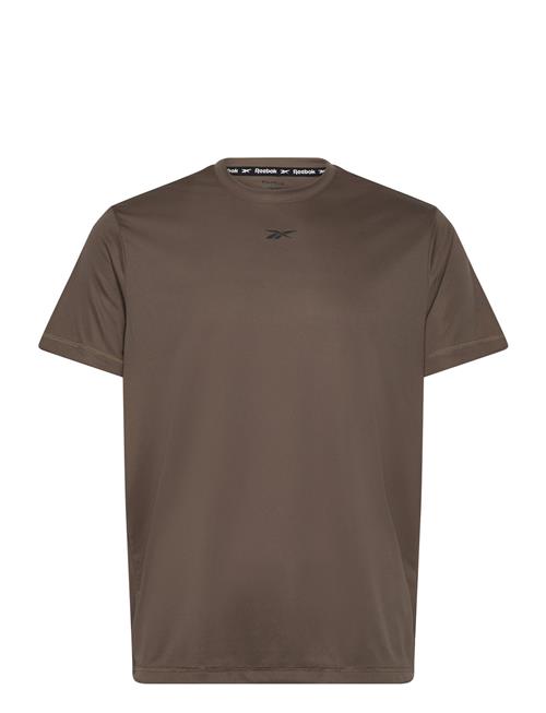 Id Train Ss Tech Tee Reebok Performance Brown