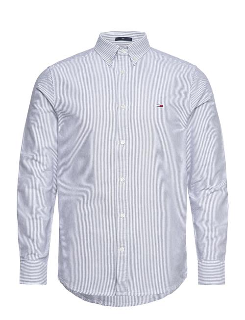 Tjm Slim Stripe Oxford Shirt Ext Tommy Jeans Blue