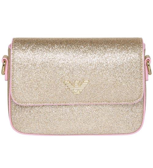 Emporio Armani Skuldertaske - Champagne m. Glimmer