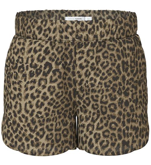 Name It Shorts - Noos - NkfVinaya - Black/Leopard AOP
