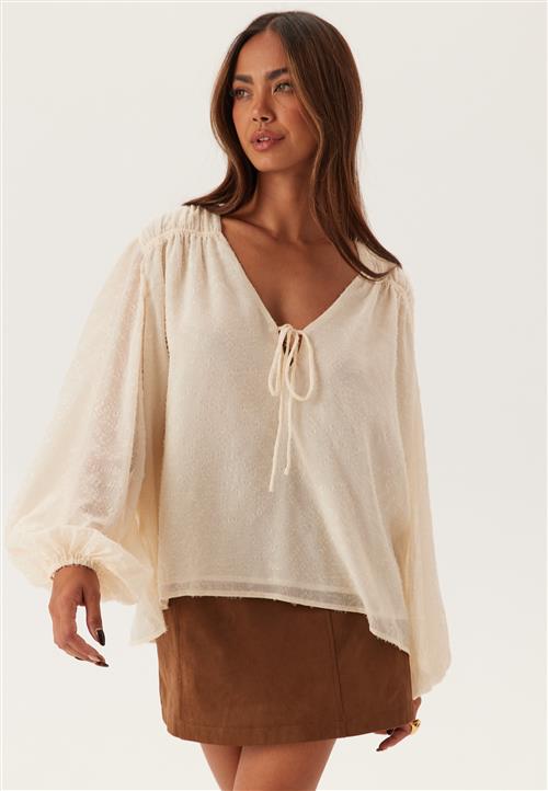 Bubbleroom Occasion Sparkling Chiffon Blouse