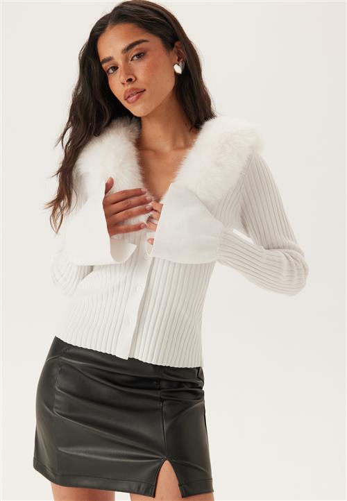 Chiara Forthi Faux Fur Cardigan