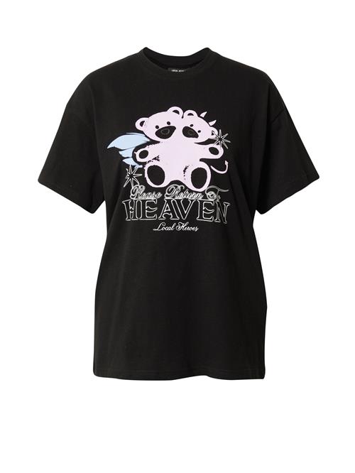 Se LOCAL HEROES Shirts 'RETURN TO HEAVEN'  lyseblå / sort / hvid ved About You