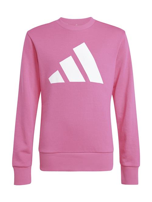 Se ADIDAS SPORTSWEAR Sportsweatshirt  lys pink / hvid ved About You