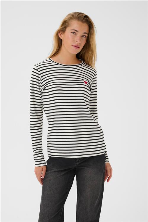 Kaffe Shirts  sort / hvid