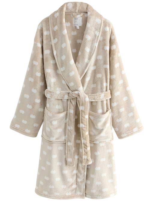 Next Lang badedragt  beige / hvid