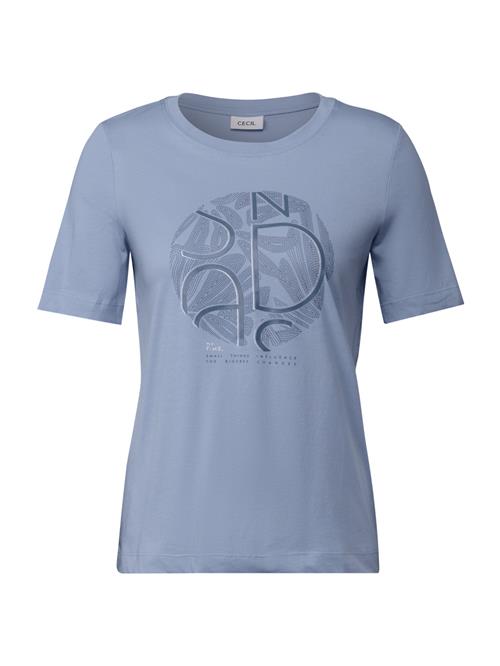 CECIL Shirts  røgblå / dueblå