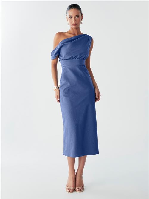 BWLDR Kjole 'SONOA MAXI DRESS'  koboltblåt