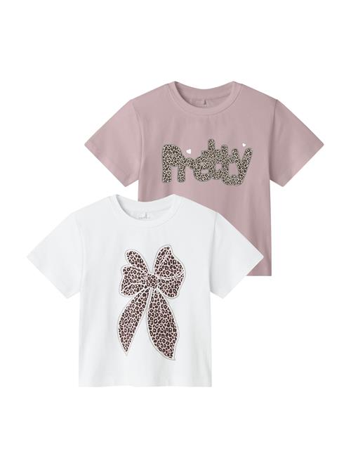 NAME IT Bluser & t-shirts  beige / brun / lyserød / hvid