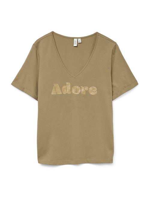 VERO MODA Shirts 'VMFADORA'  guld / khaki