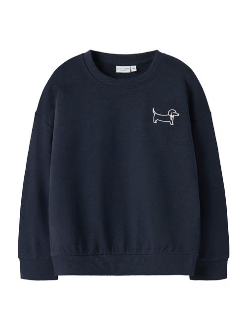 NAME IT Sweatshirt 'NMFVALLENE'  natblå