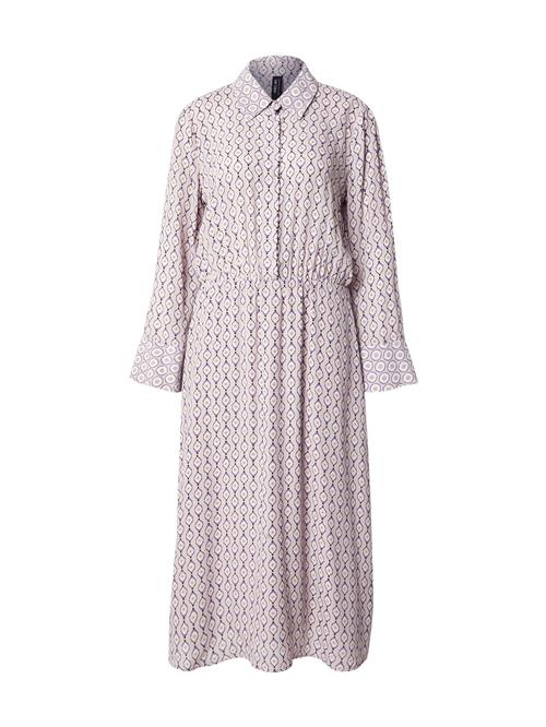 Marc Cain Blusekjole  taupe / lavendel / sort