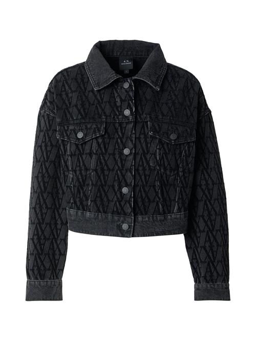 Se ARMANI EXCHANGE Overgangsjakke  sort / black denim ved About You