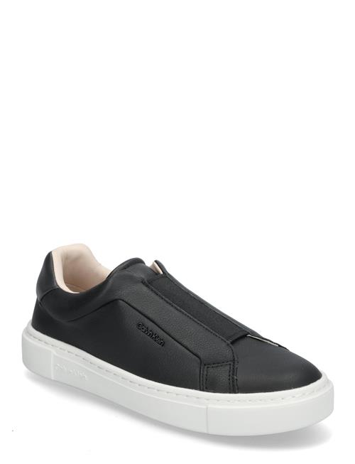 Se Cupsole Slip On W/Ml - Lth Calvin Klein Black ved Booztlet