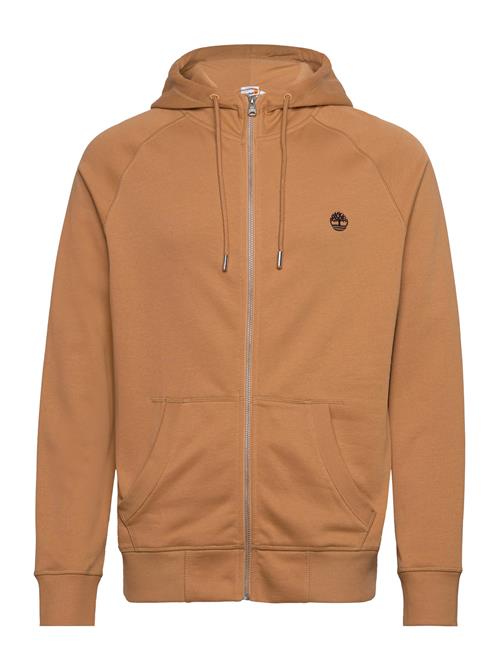 Se Brushed Back Full Zip Hoodie Timberland Orange ved Booztlet