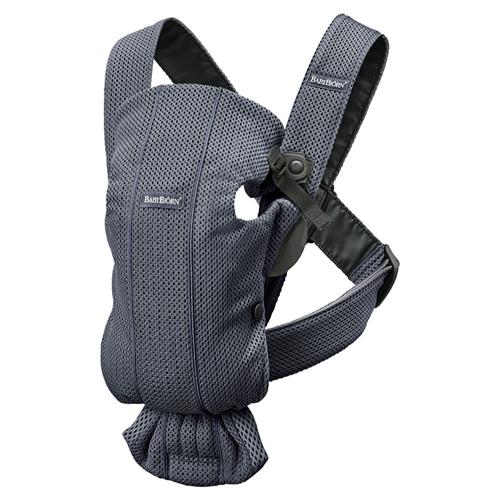 BabyBjörn Mini Bæresele Anthracite - 3D Mesh Stroller      Unisex
