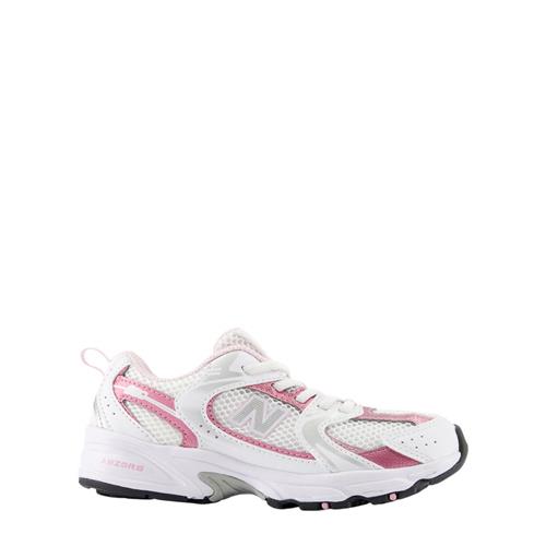 Se New Balance 530 Kids Bungee Lace Sneakers White 34.5 EU  Hvid  34.5 EU  Unisex ved Babyshop