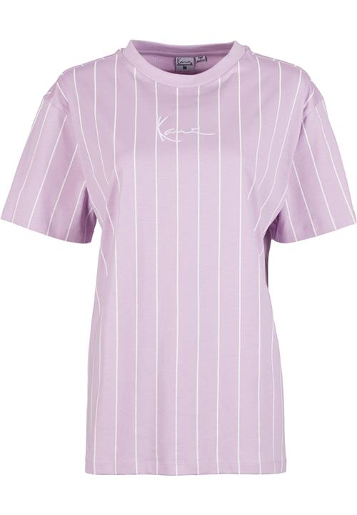 Karl Kani Shirts 'Essential'  lilla / hvid