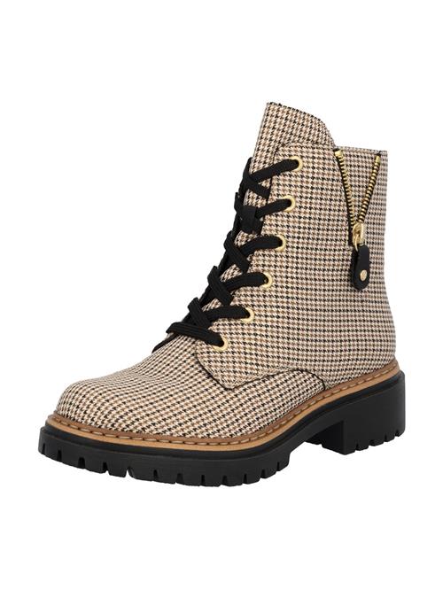 Se Rieker Snørestøvletter  beige / brun / sort ved About You