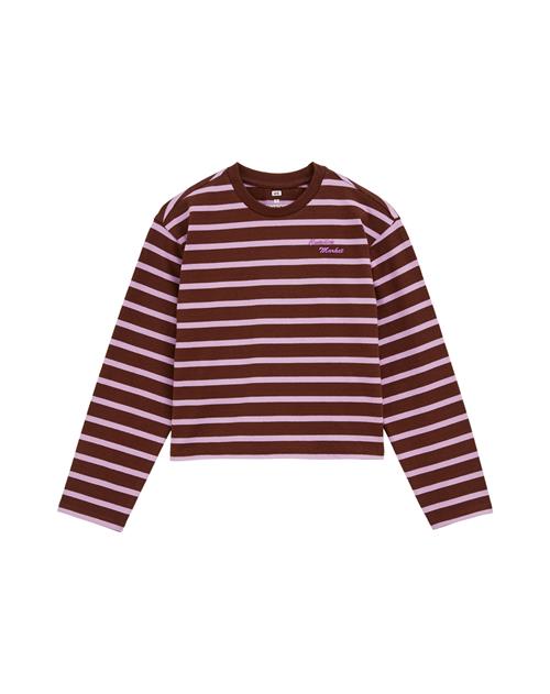 WE Fashion Bluser & t-shirts  brun / lilla