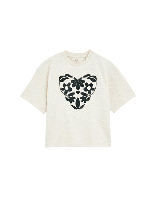 WE Fashion Bluser & t-shirts  beige / mørkeblå