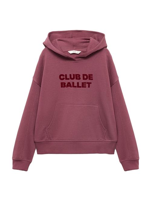 MANGO KIDS Sweatshirt 'BALLET'  bær / vinrød
