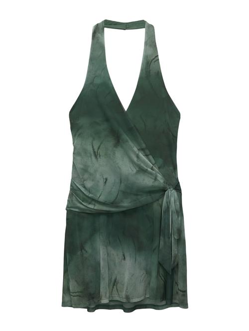 Pull&Bear Kjole  mint / mørkegrøn